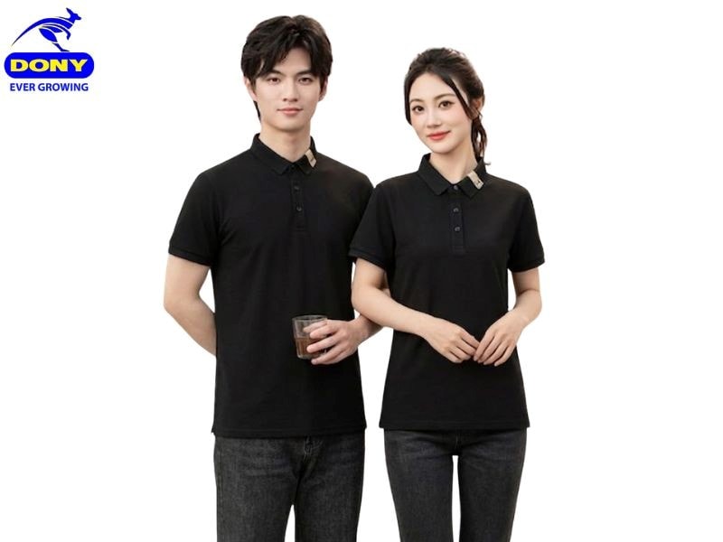 Thiết kế áo sơ mi tay ngắn form đứng, phù hợp cho cả nam và nữ