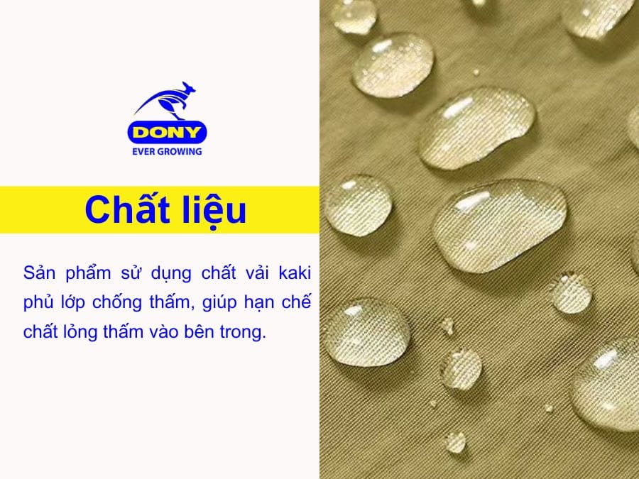 vai may tap de tap vu chong tham nuoc
