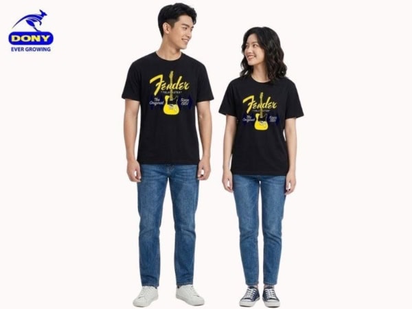 Mẫu áo thun câu lạc bộ Guitar