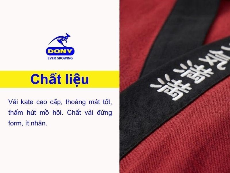 Sản phẩm được may từ vải kate cao cấp