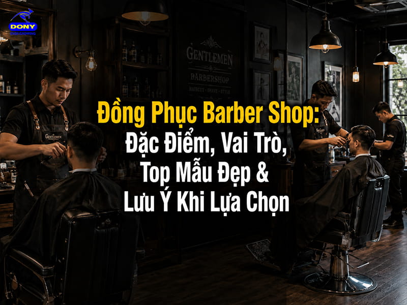 đồng phục barber shop