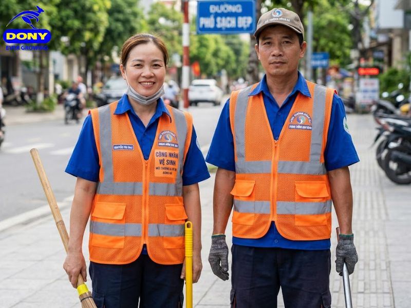 dong phuc cong nhan ve sinh ao gile 1