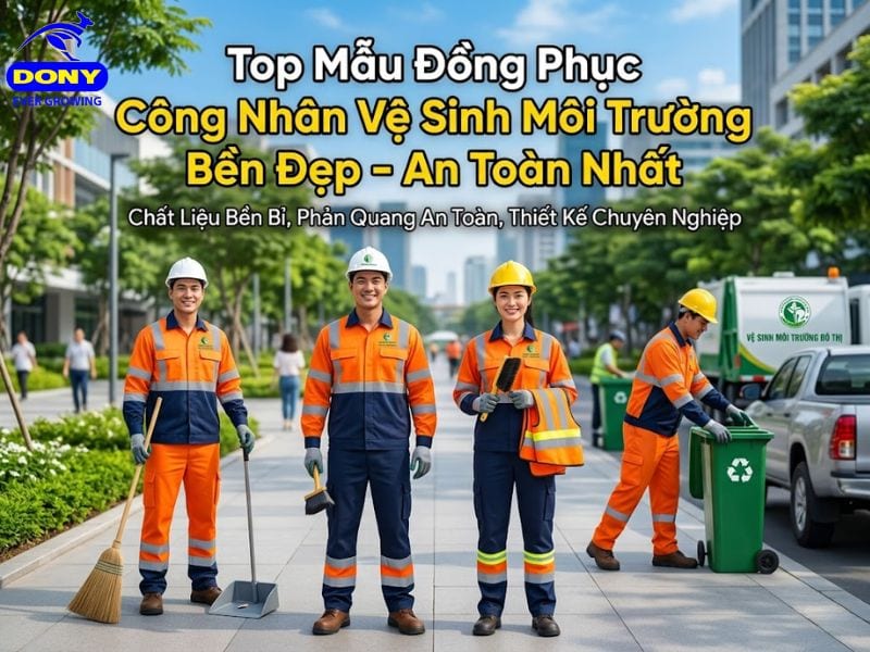 đồng phục công nhân vệ sinh môi trường