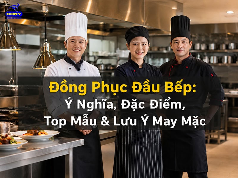 đồng phục đầu bếp