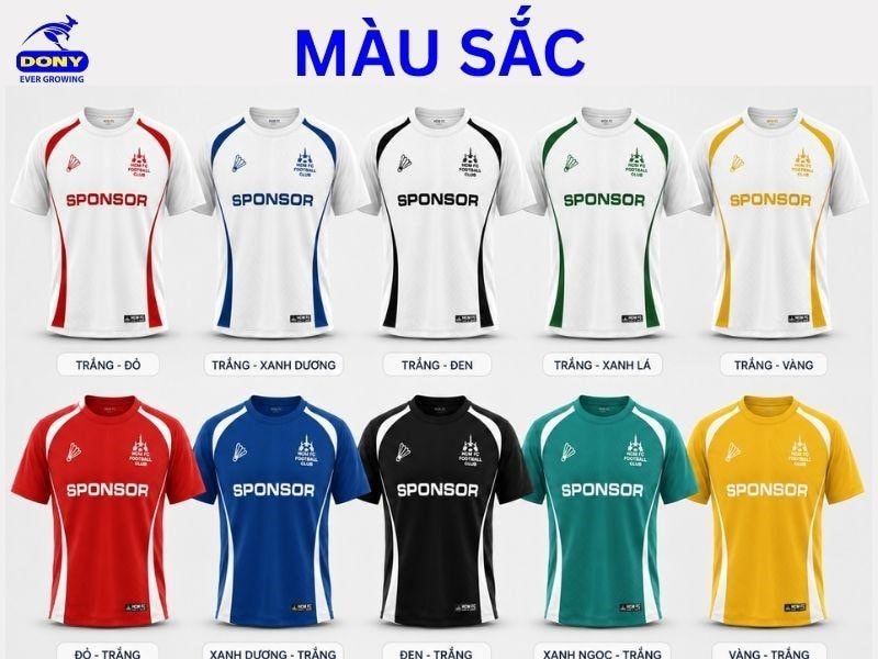 DONY nhận may đa dạng màu sắc phù hợp sở thích của bạn