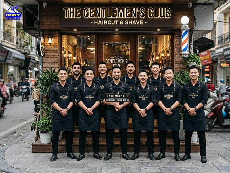 vai tro dong phuc barber shop