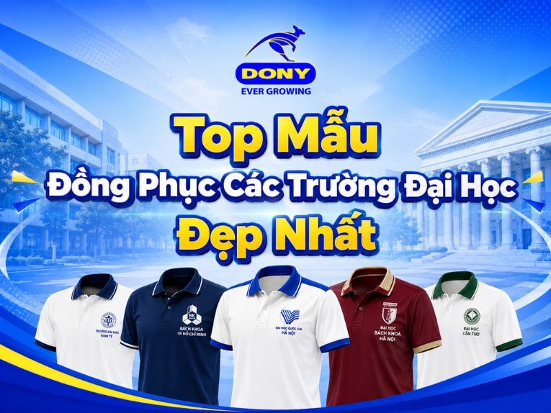 mẫu đồng phục các trường đại học