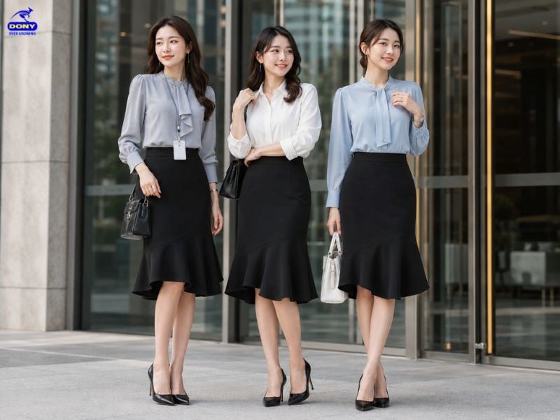 Tông màu đen sang trọng, dễ phối đồ và ít bị lỗi mốt