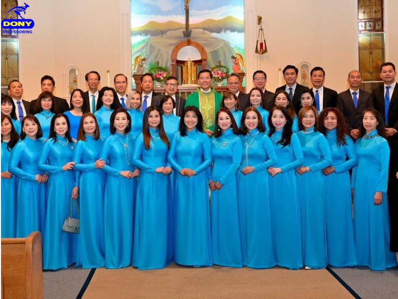 ao dai ca doan tong