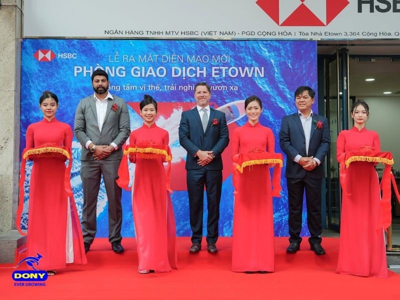 Áo dài đồng phục lễ tân / sự kiện HSBC