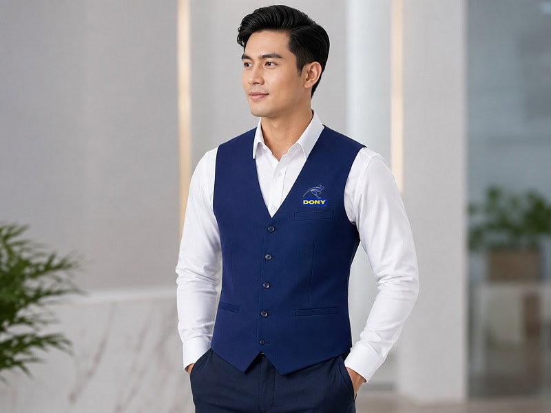 ao gile vest cong so