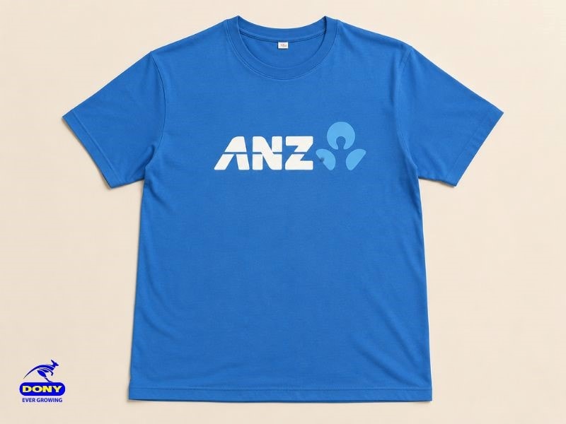Đồng phục áo team building tại ngân hàng ANZ.