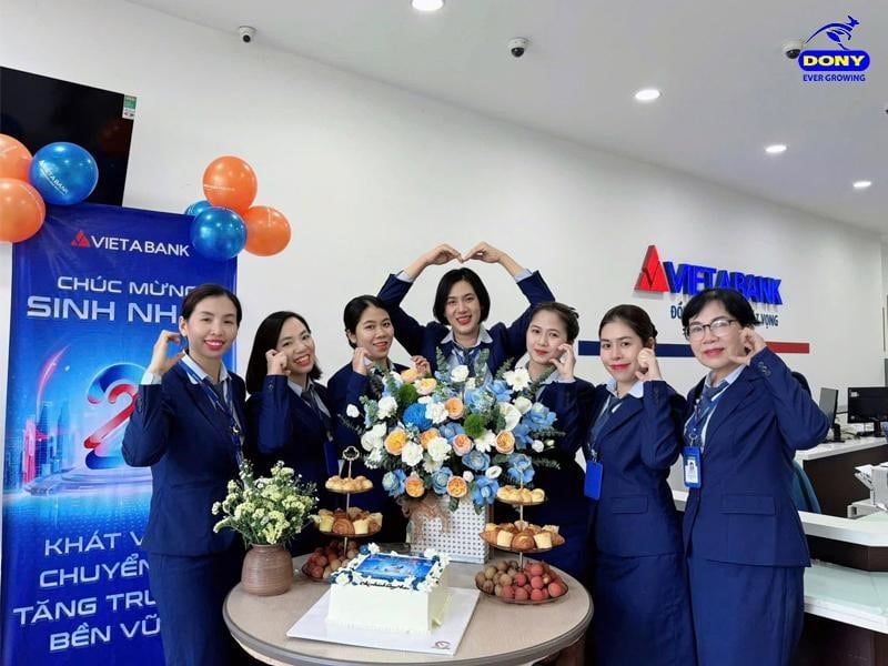 Đồng phục áo vest VietABank