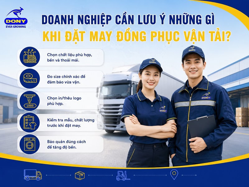 dat may dong phuc nganh van tai