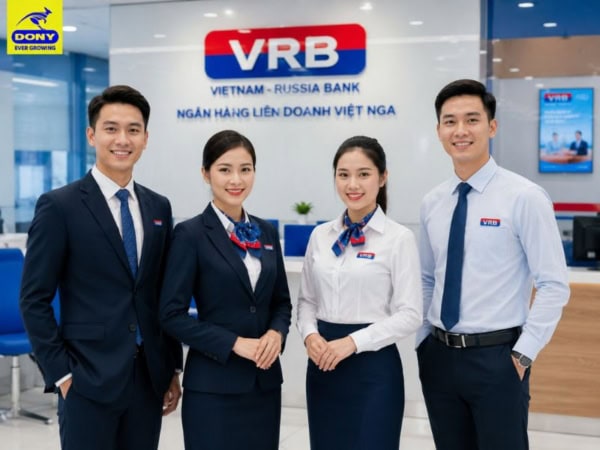 Mẫu đồng phục ngân hàng liên doanh Việt Nga