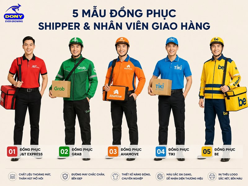 dong phuc nhan vien giao hang
