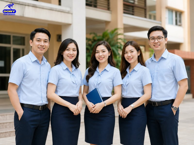 dong phuc so giao duc