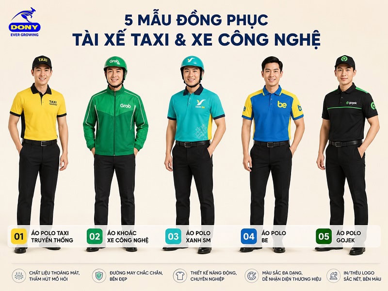 dong phuc tai xe cong nghe