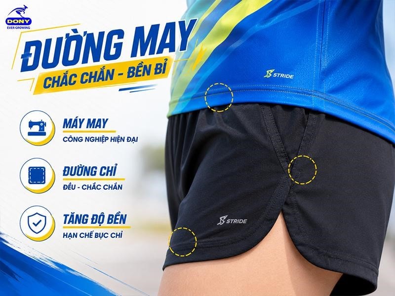 Sản phẩm được gia công bằng hệ thống máy may công nghiệp hiện đại với các đường chỉ đều và chắc chắn