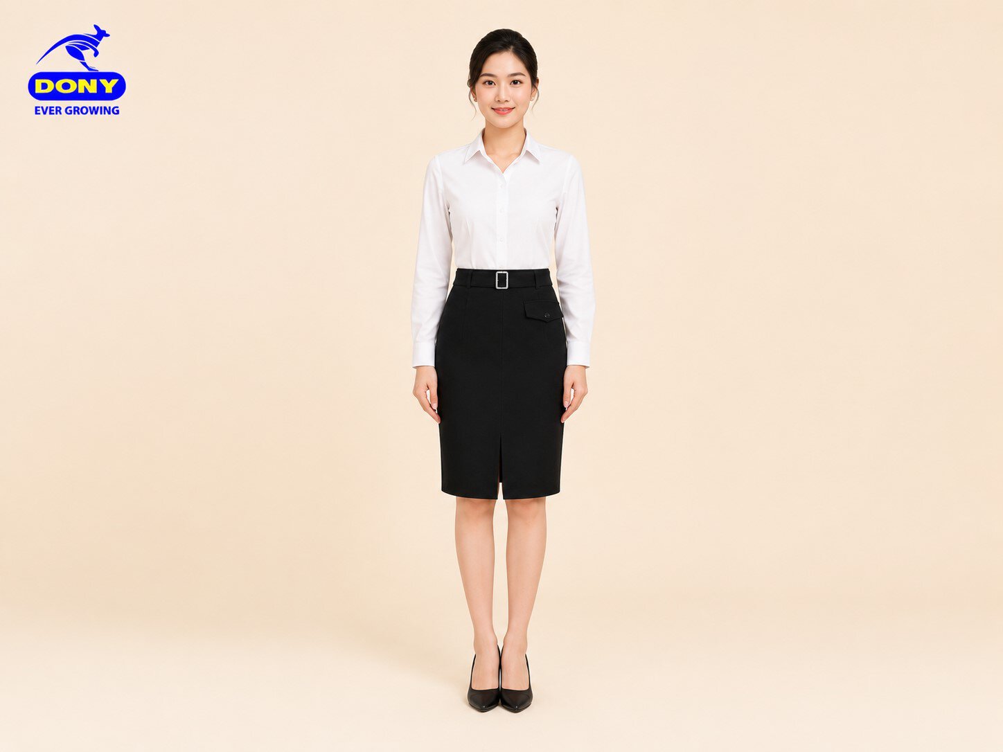 Mẫu chân váy quản lý