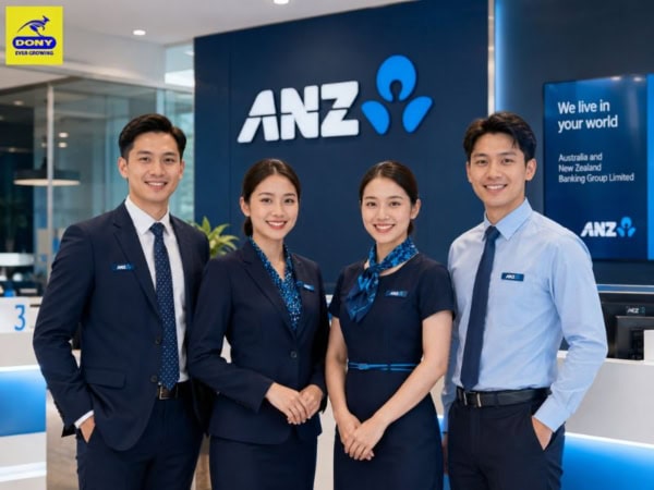 Đồng phục ngân hàng ANZ