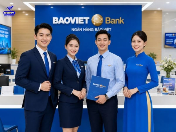 Mẫu đồng phục ngân hàng BAOVIET BANK