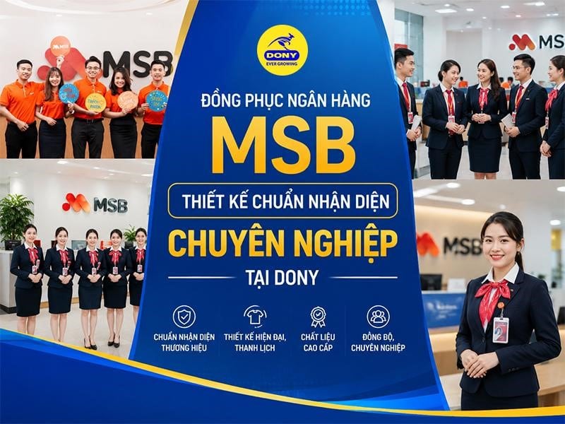 Đồng phục ngân hàng MSB