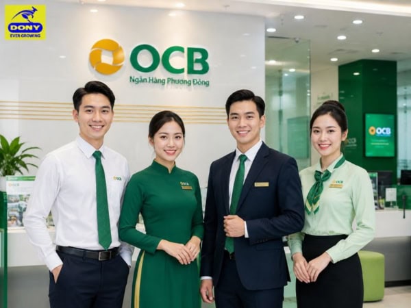Mẫu đồng phục ngân hàng Phương Đông (OCB) đẹp