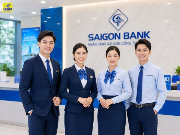 Mẫu đồng phục Saigon bank
