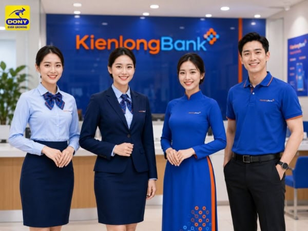 Đồng phục ngân hàng KienLongBank