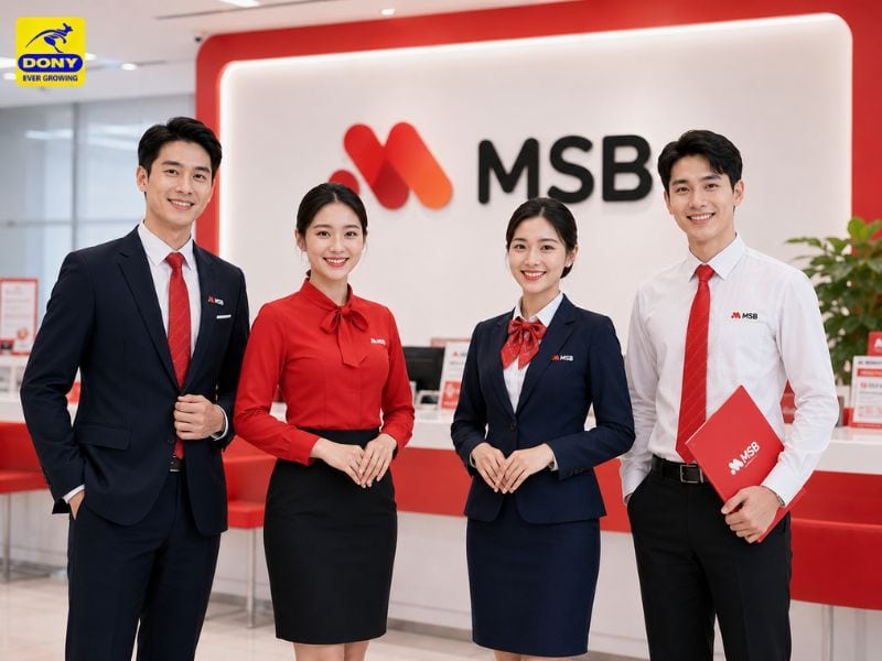 Đồng phục ngân hàng MSB