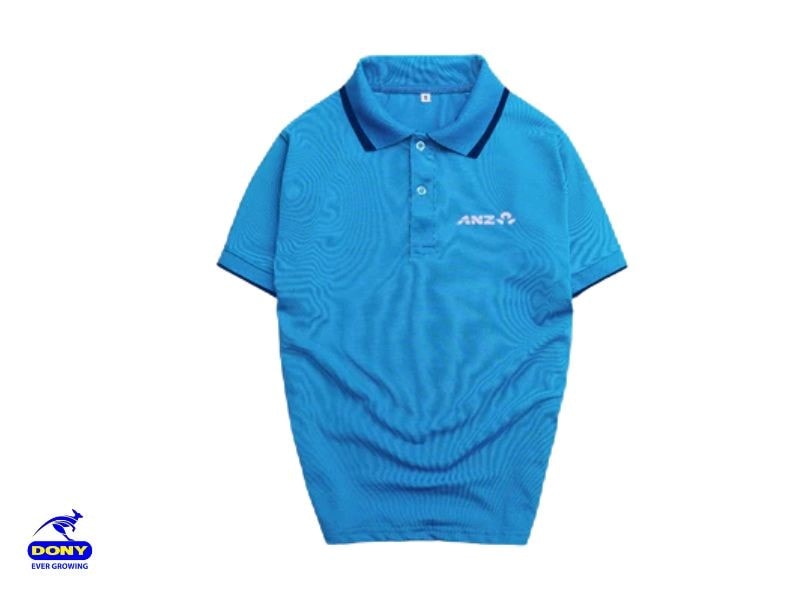 Đồng phục áo polo tại ngân hàng ANZ.
