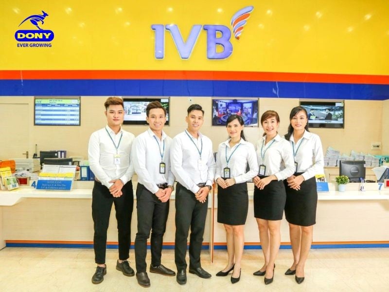 Áo sơ mi đồng phục ngân hàng IVB