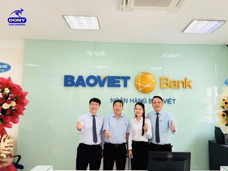Áo sơ mi đồng phục BAOVIET Bank