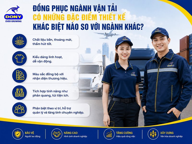 thiet ke dong phuc nganh van tai