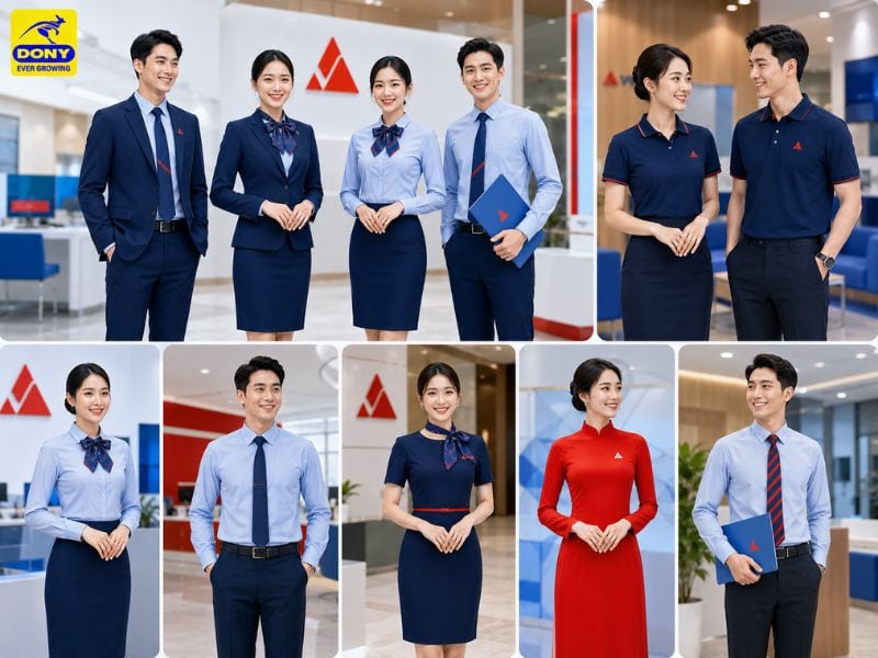 Đồng phục ngân hàng VietABank