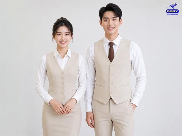 Gile công sở màu kem