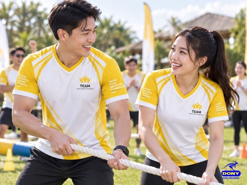 Áo có kiểu dáng thể thao