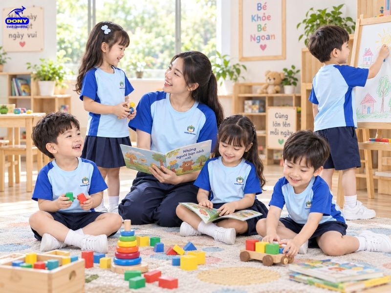 Đường may chắc chắn phù hợp cho các hoạt động hằng ngày của trẻ